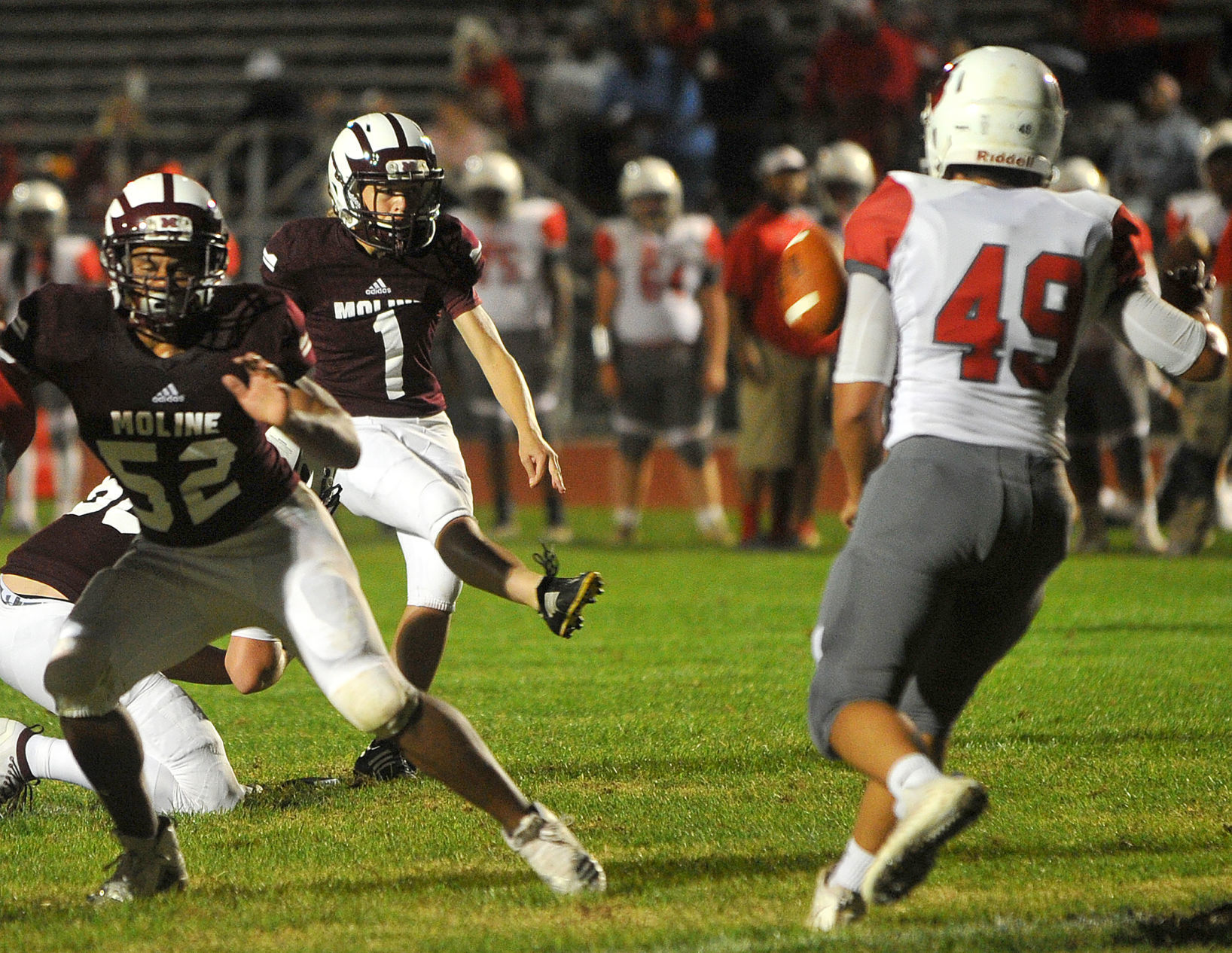 Moline vs Alton football